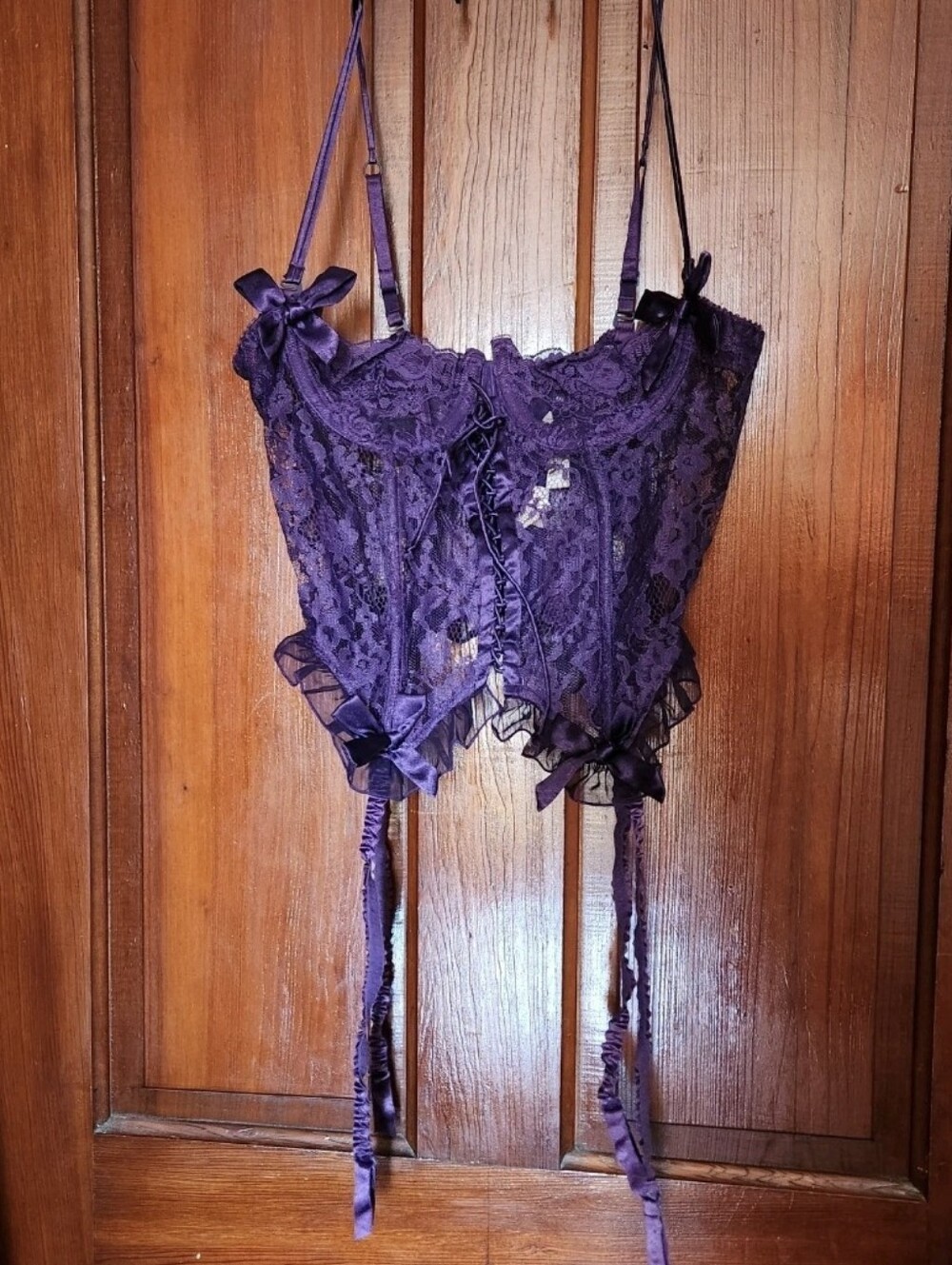 Vintage Victorias Secret Corset Teddy 34b Gold Label